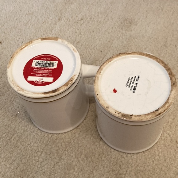 Two oversize Christmas mugs. Comfort & Joy. NWT new - Picture 3 of 6